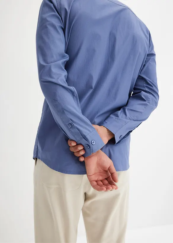 Chemise manches longues 100% coton, bonprix