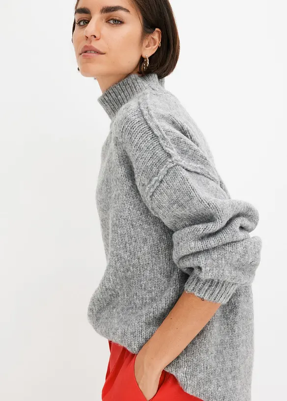 Pull en grosse maille, bonprix