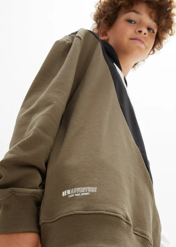 Sweat à capuche, bonprix