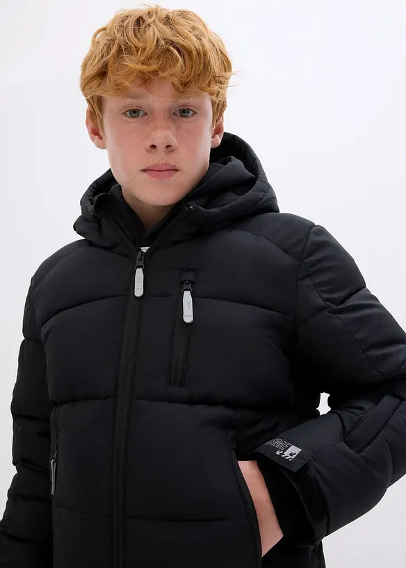 Doudoune chaude à capuche, bonprix