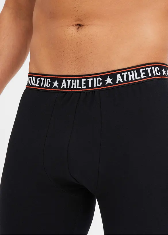 Lot de 2 pantalons sous-vêtements coton longueur 3/4, bonprix