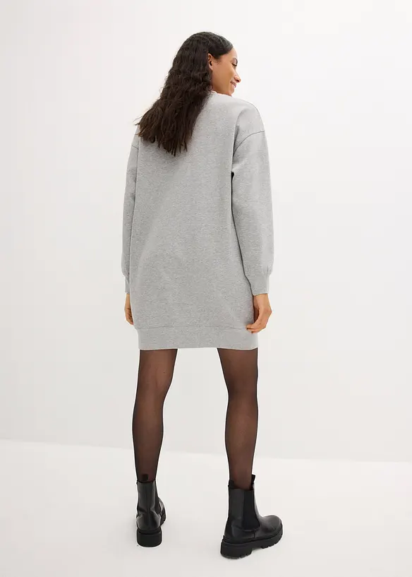 Robe oversize en molleton, bonprix