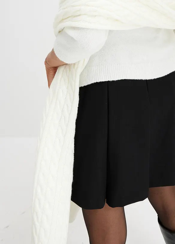 Mini-jupe plissée, bonprix