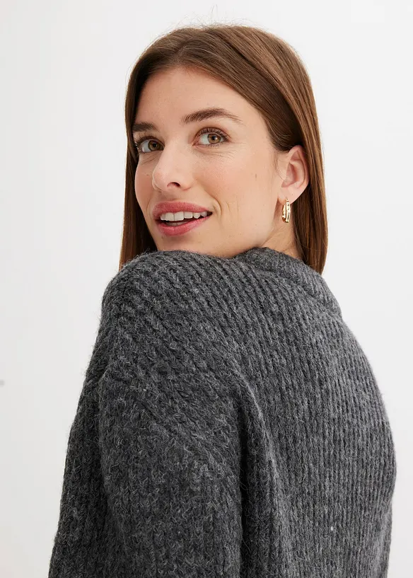 Pull doux en grosse maille, bonprix
