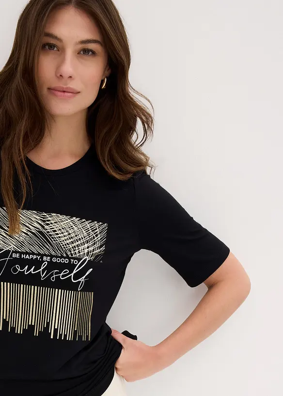 T-shirt &agrave; imprim&eacute;, bonprix