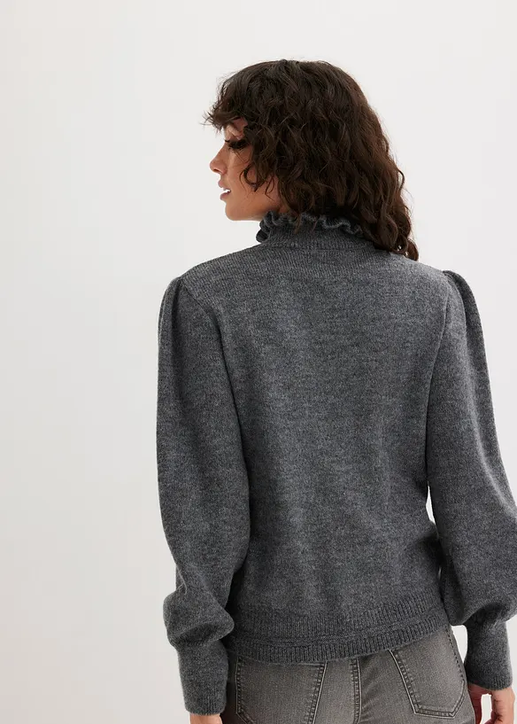 Pull col roulé, bonprix