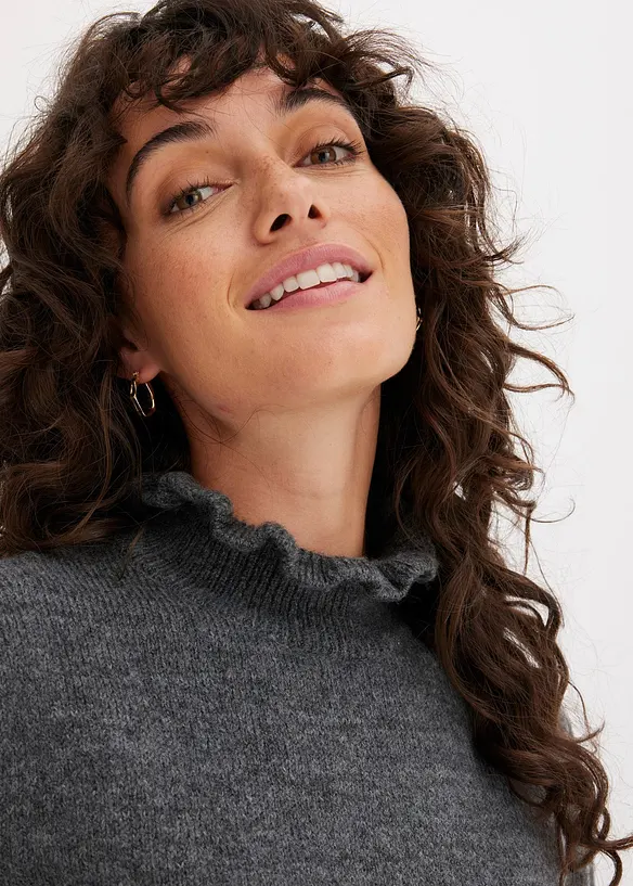 Pull col roulé, bonprix