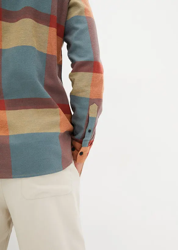 Chemisier en flanelle 100% coton, bonprix