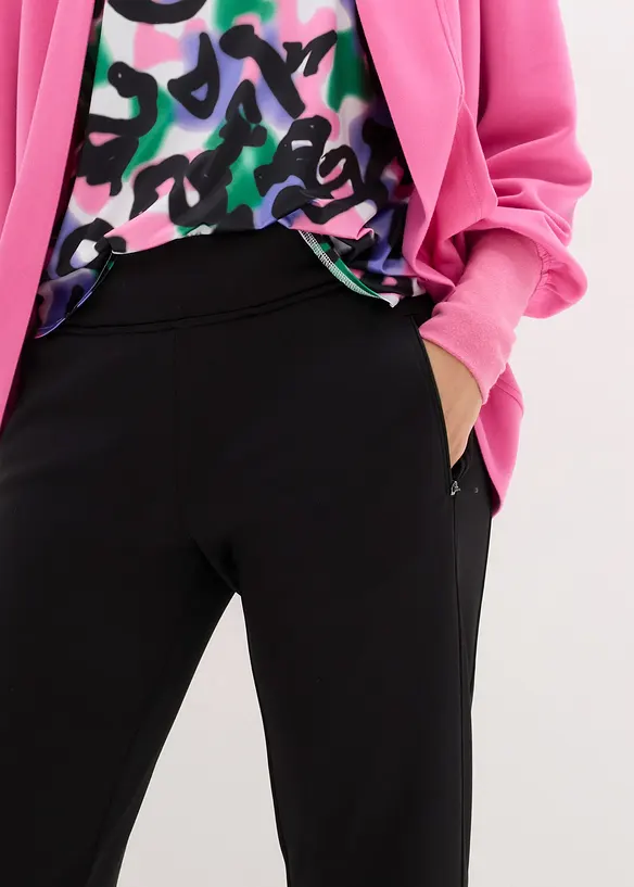 Pantalon de jogging super extensible avec doublure douilllette, bonprix