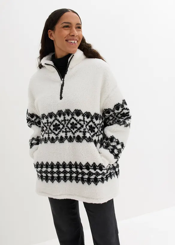 Sweat camionneur en sherpa, bonprix