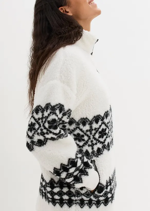 Sweat camionneur en sherpa, bonprix