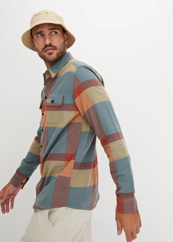 Chemisier en flanelle 100% coton, bonprix