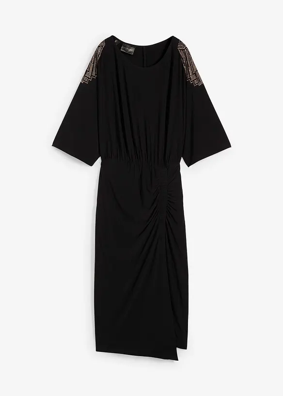Robe en jersey à manches chauve-souris, bonprix