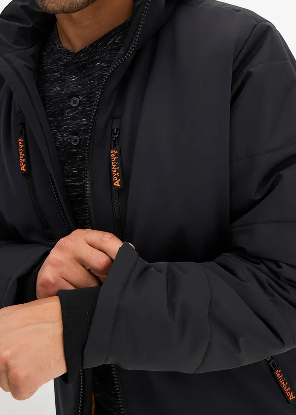 Parka rembourrée en matière technique déperlante, bonprix