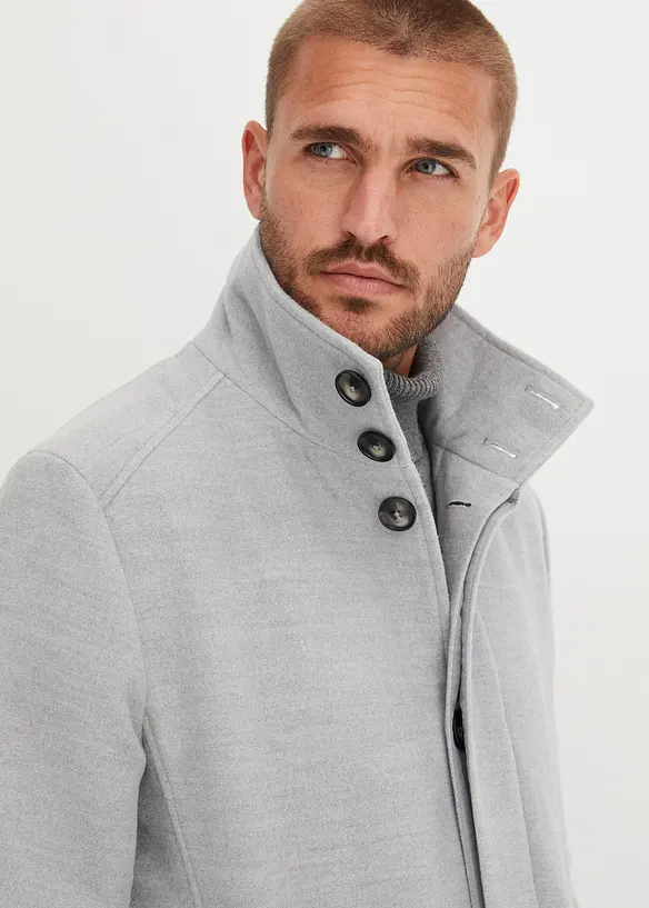 Manteau court aspect laine, bonprix