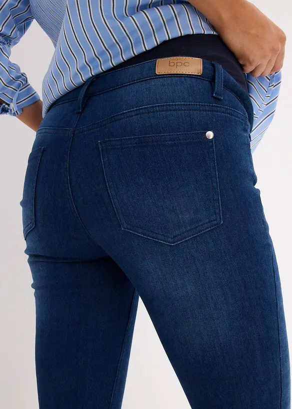 Jean de grossesse à doublure chaude, slim, bonprix