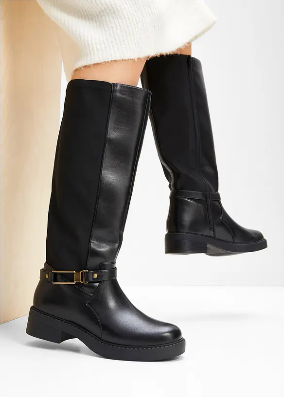 Bottes tige large, bonprix