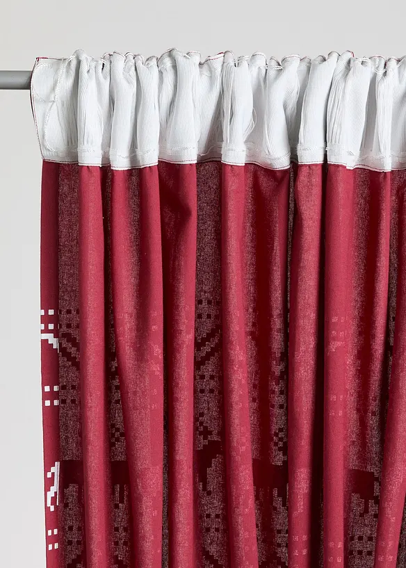 Panneau en coton avec bordure imprimée (1 pce.), bonprix