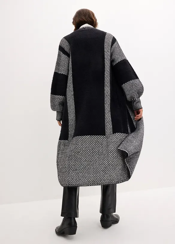 Gilet long en maille, bonprix