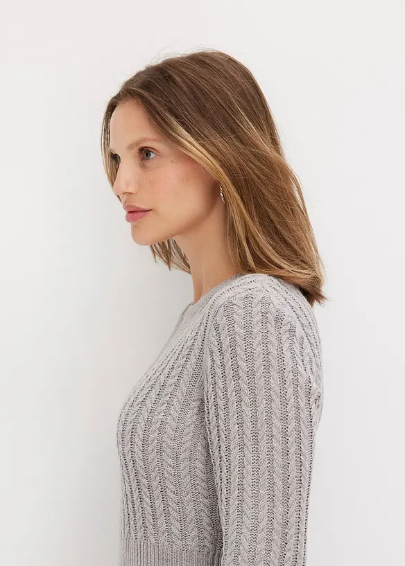 Robe en maille, bonprix