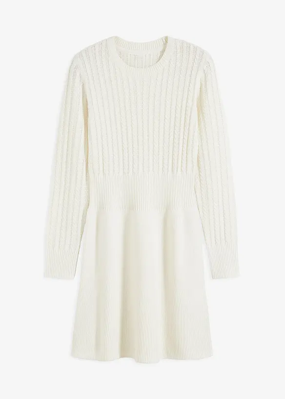 Robe en maille, bonprix