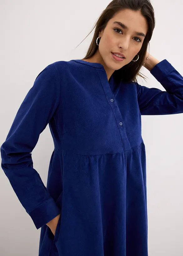 Robe en velours de coton côtelé, bonprix