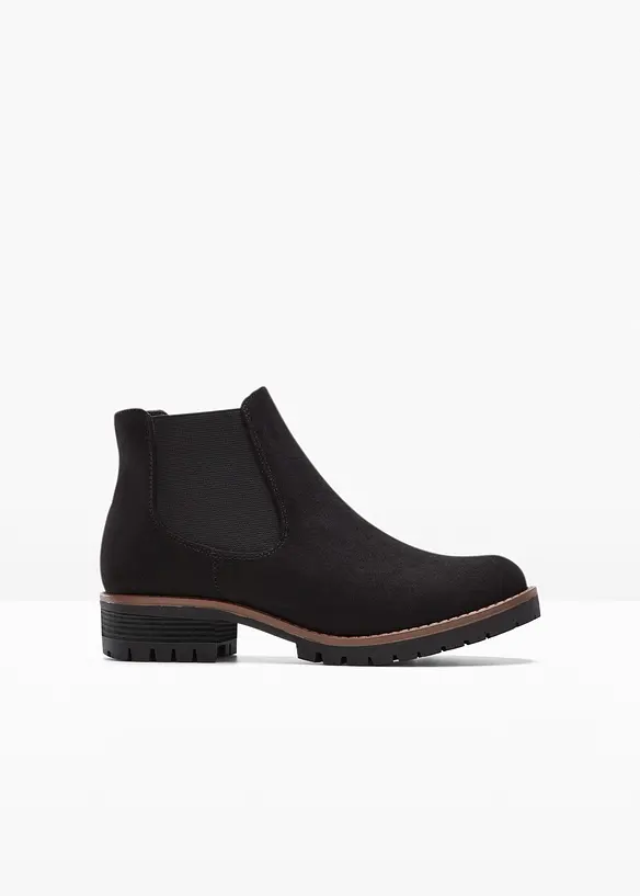 Bottines Chelsea à semelle crantée, bonprix