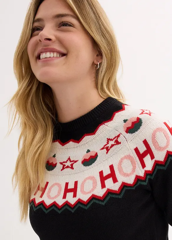 Pull de Noël, bonprix