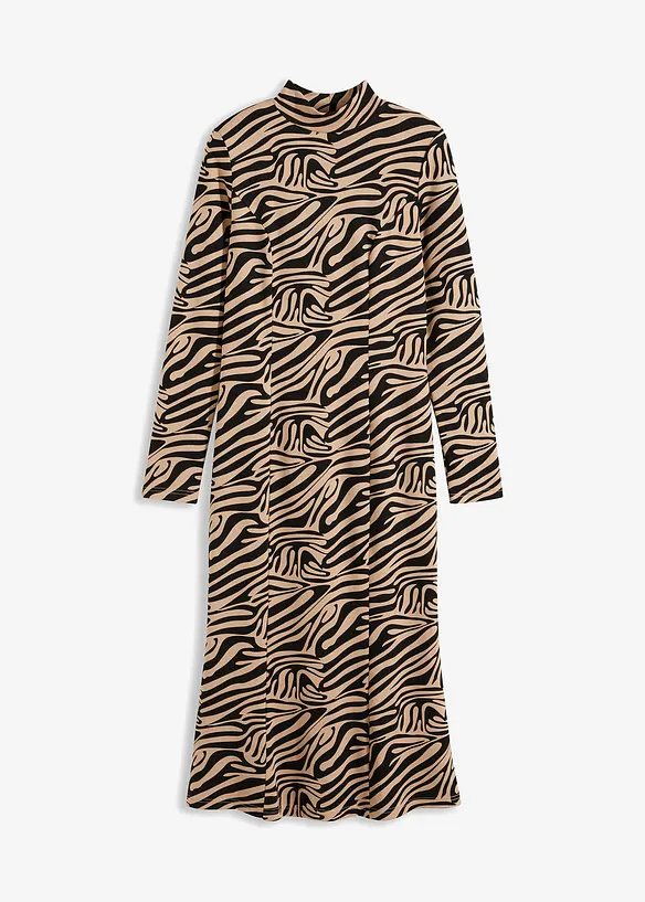 Robe midi en jersey, bonprix