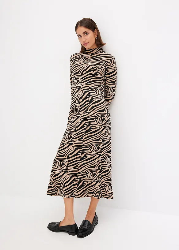 Robe midi en jersey, bonprix