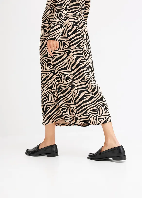 Robe midi en jersey, bonprix