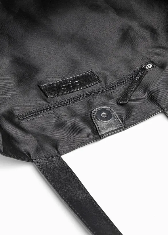 Cabas XXL en cuir, bonprix