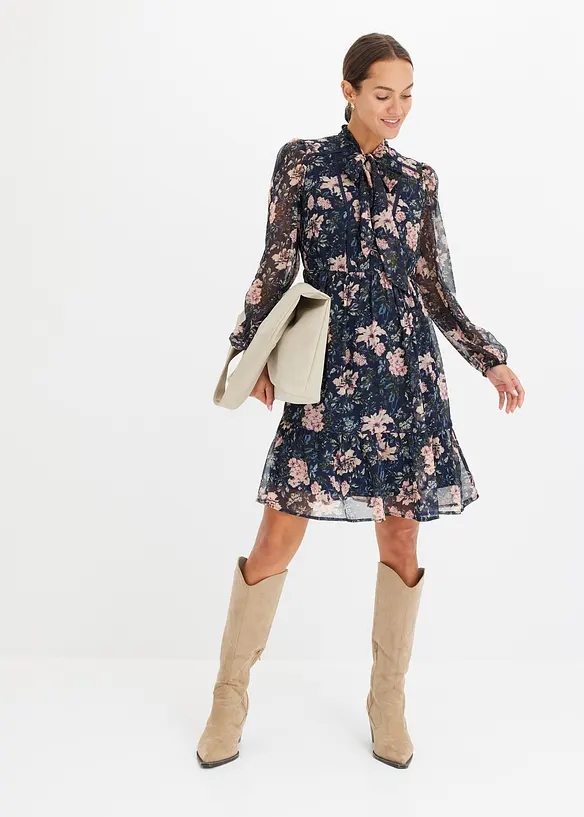 Robe en mousseline, bonprix