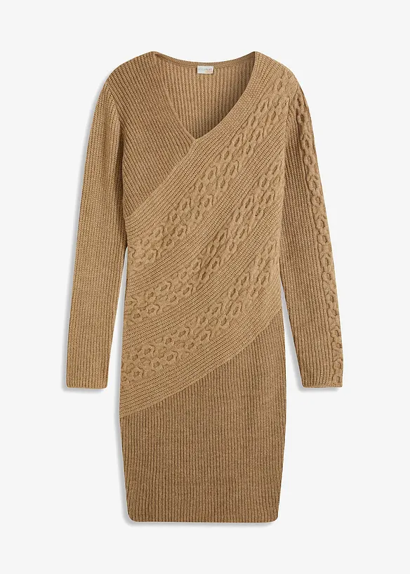 Robe en maille, bonprix