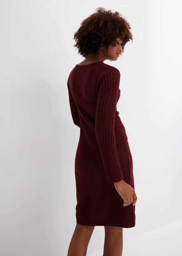 Robe en maille, bonprix