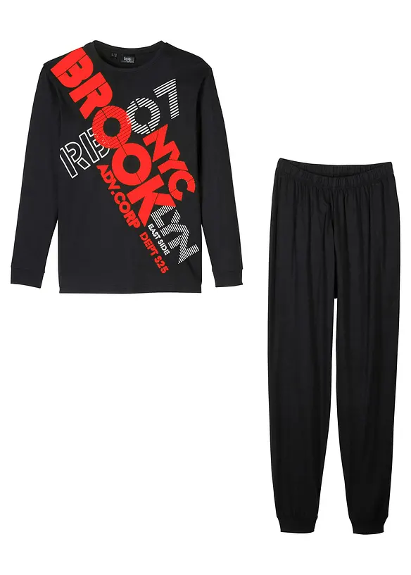 Pyjama 100% coton (ens. 2 pces), bonprix