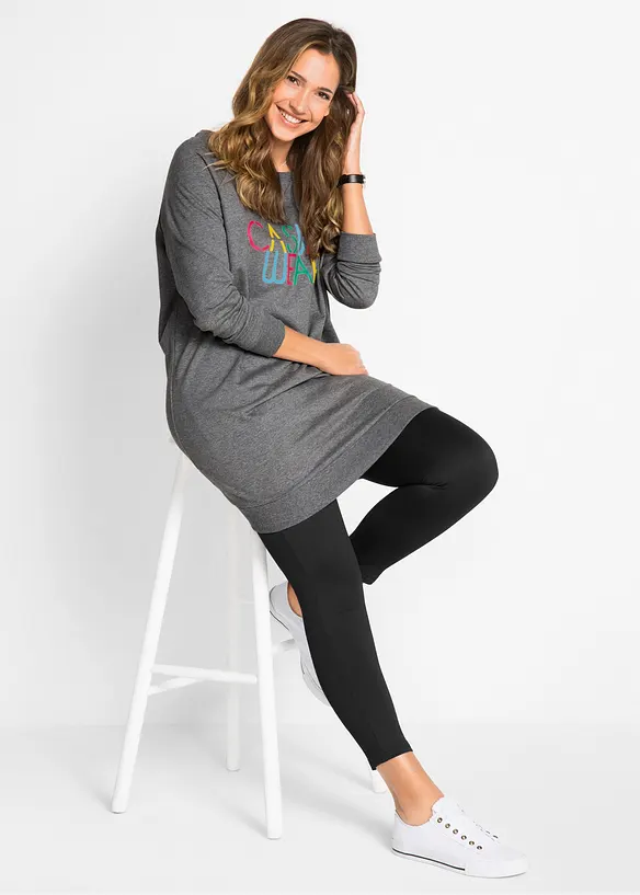 Legging chaud à taille élastiquée, bonprix