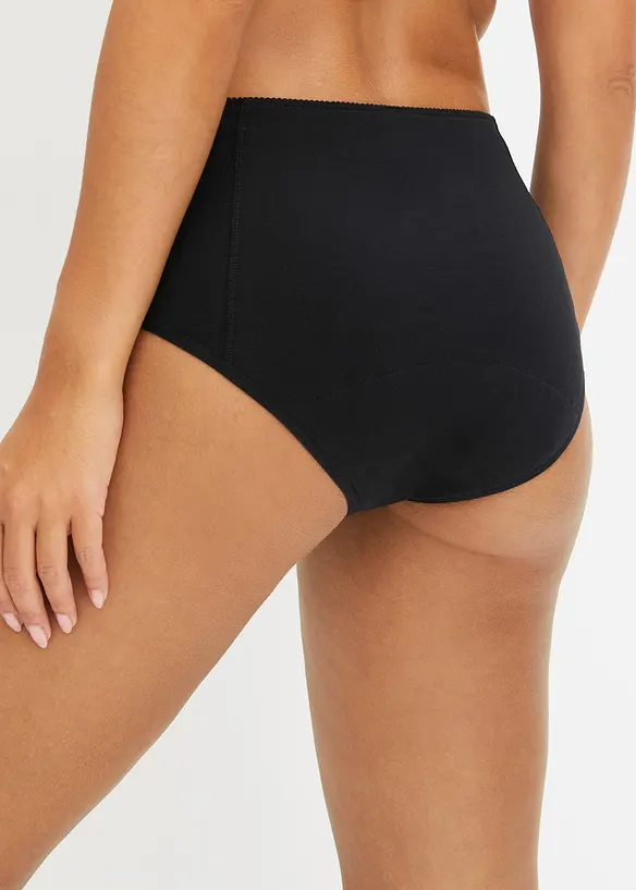 Lot de 2 culottes menstruelles Maxi, flux moyen, bonprix