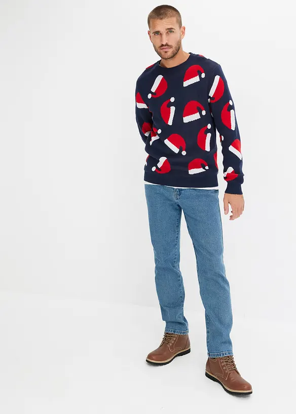 Pull de Noël avec du coton, bonprix
