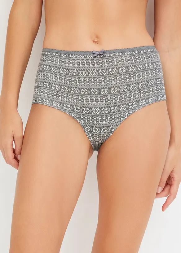 Lot de 4 culottes coton Maxi, bonprix