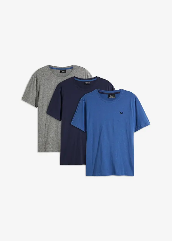 Lot de 3 T-shirts, bonprix