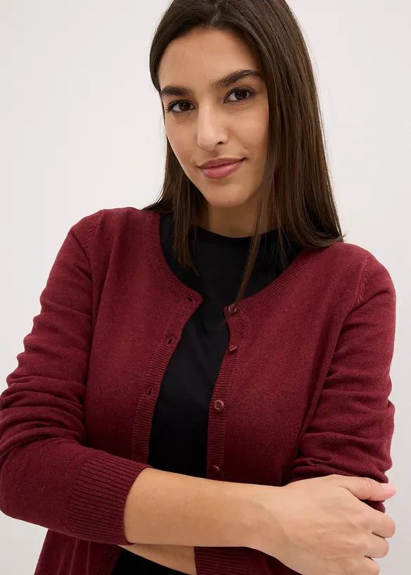 Gilet en fine maille, bonprix