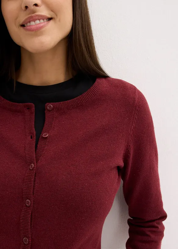 Gilet en fine maille, bonprix