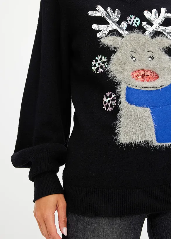 Pull de Noël, bonprix
