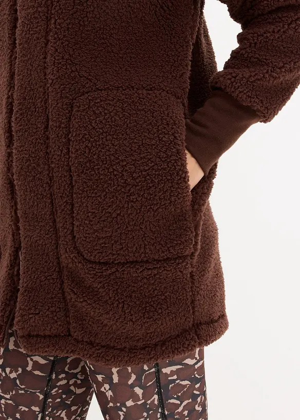 Veste en sherpa, bonprix