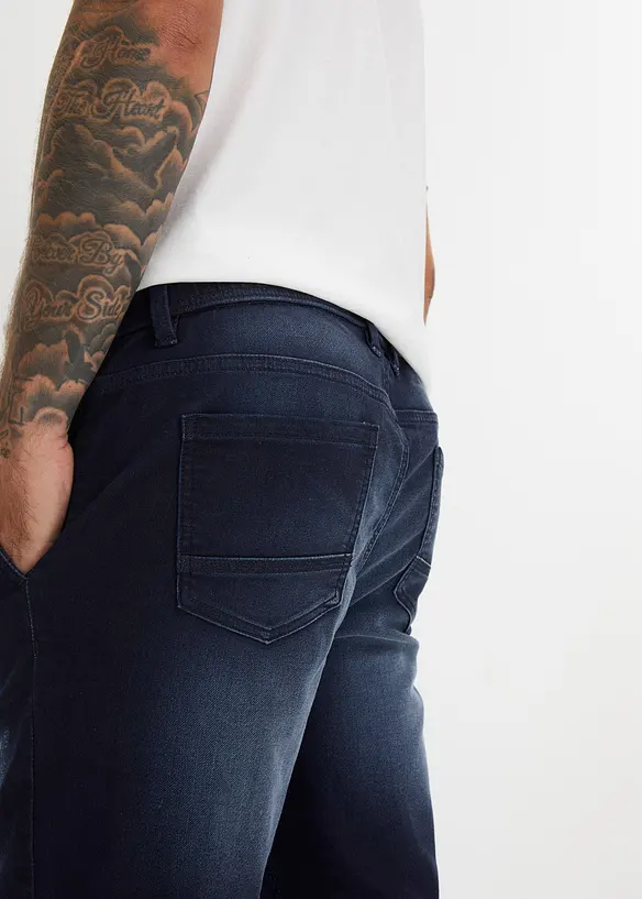 Jean-jogging Regular à taille élastiquée, droit, bonprix