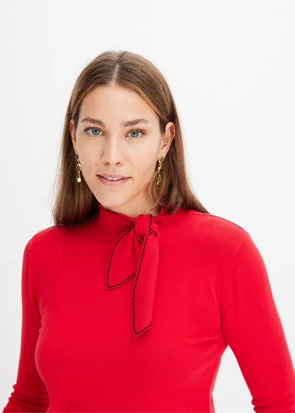 Pull avec détail nœud, bonprix