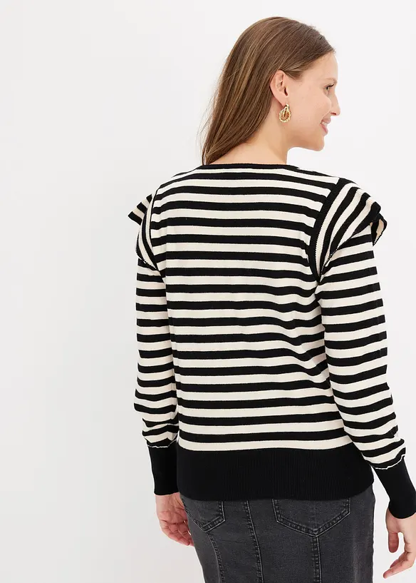 Pull doux en fine maille de viscose mélangée, bonprix