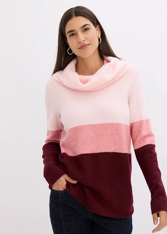 Pull à col roulé, bonprix