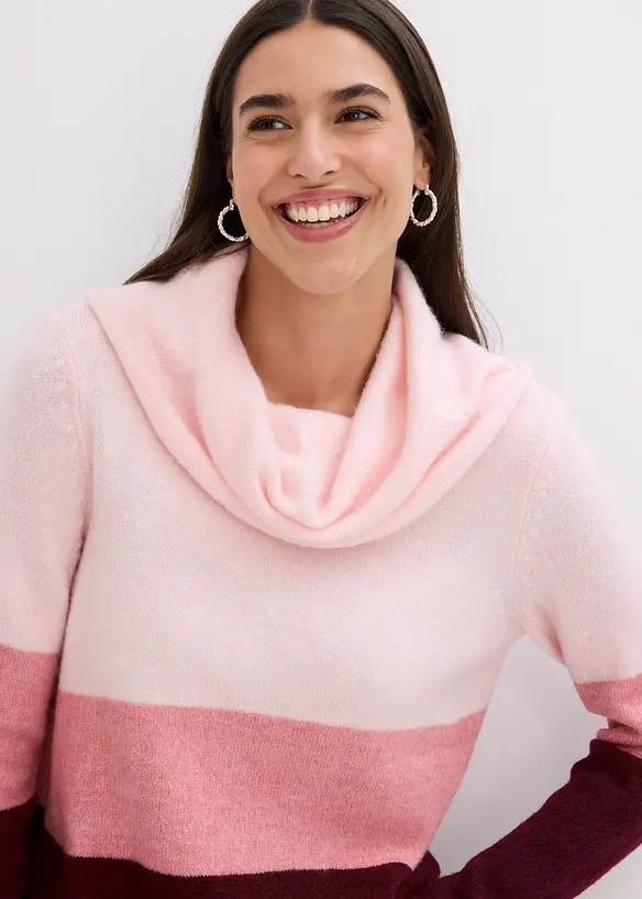 Pull à col roulé, bonprix